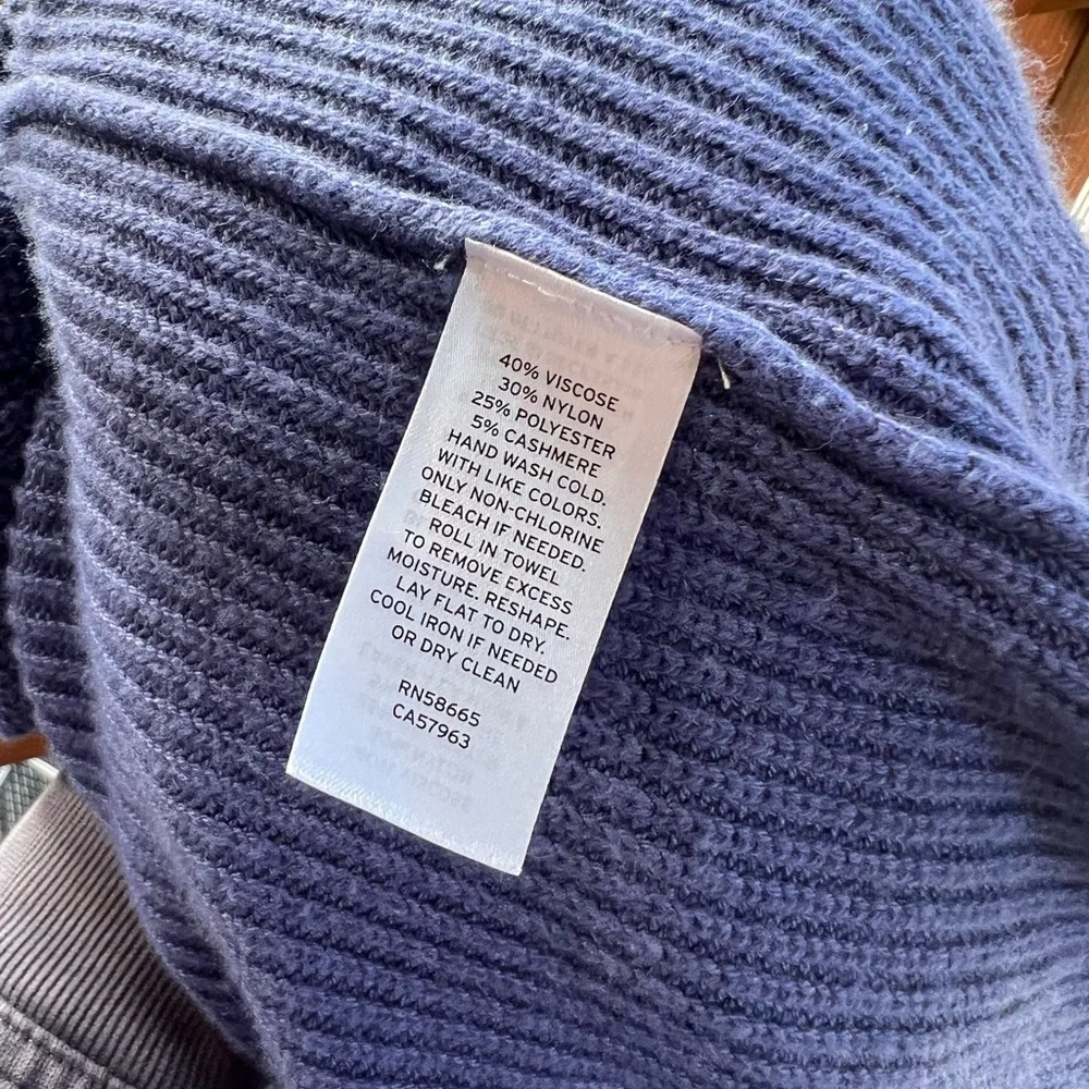 Halogen Blue Open-Front Cardigan - Picture 6 of 7